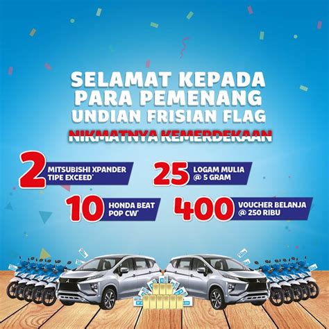 Daftar Pemenang Undian Frisian Flag