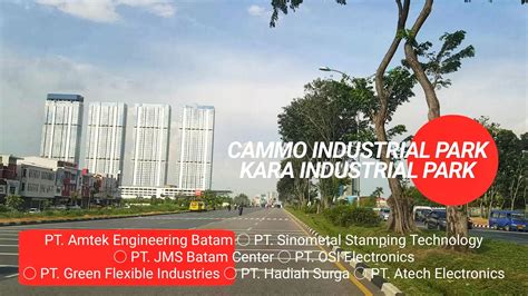 Sejarah dan Fungsi Cammo Industrial Park Batam