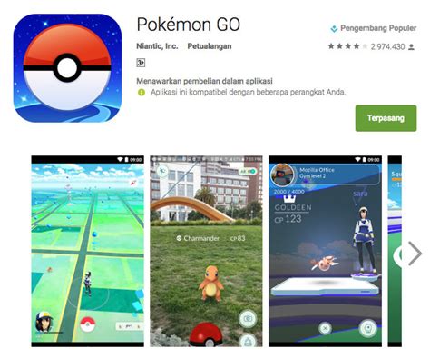 Pengalaman Bermain Pokémon Go di Indonesia