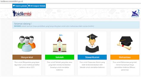Cara Mendaftar Bidikmisi