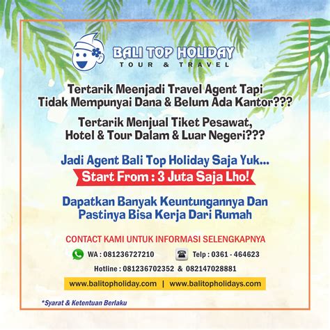 Daftar Nama Travel Agent di Bali