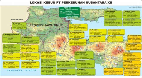 Daftar PTPN Di Pulau Jawa