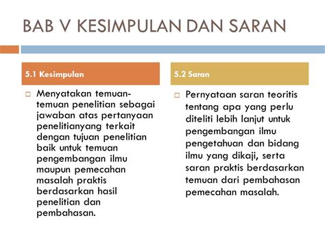 Pembahasan dan Kesimpulan