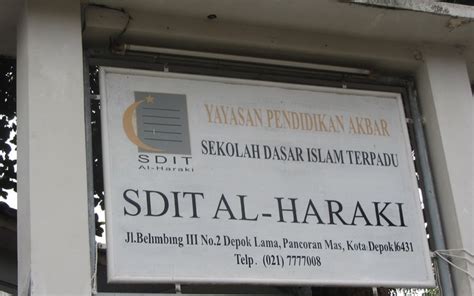 Daftar SDIT Terbaik di Depok