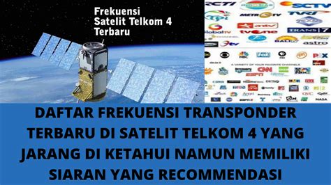 Apa Itu Siaran Satelit Telkom?