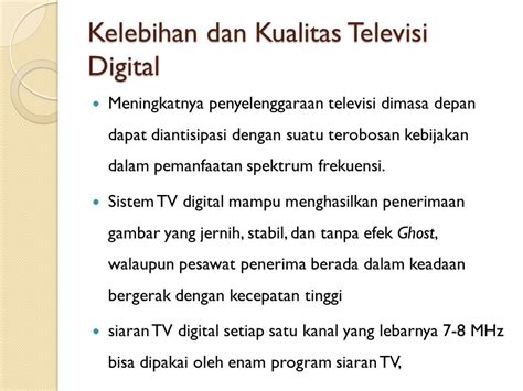 Fungsi dan Kelebihan Siaran TV Trans