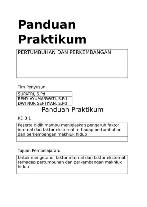 Perkembangan Tim