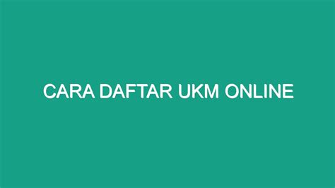 Daftar UKM Online Bandung Barat