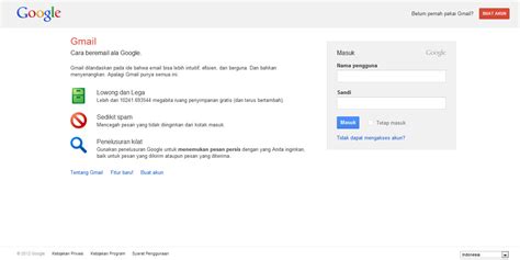 Langkah-Langkah Mendaftar Gmail dengan Bahasa Indonesia