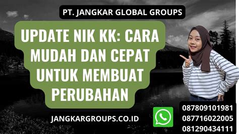 Bagaimana Membuat Perubahan NIK?