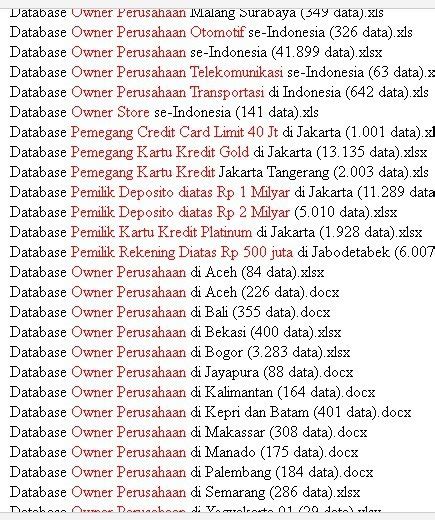 Alasan Mengapa Daftar Nomor Telepon Orang Kaya Diperlukan