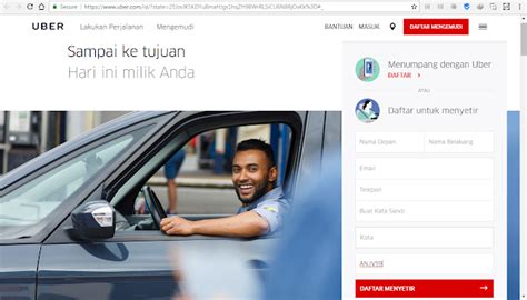 5 Langkah Gampang Menjadi Mitra Uber Motor