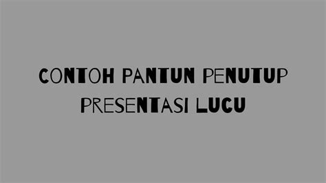 Penutup