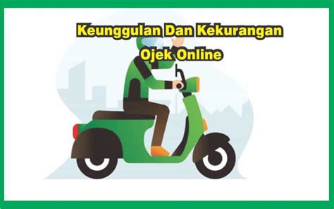Fungsi dan Kelebihan Ojek Online