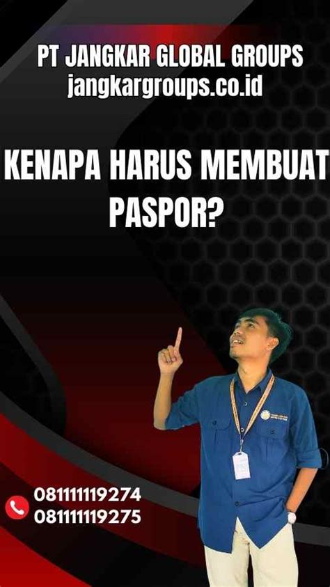 Kenapa Harus Membuat Paspor Online Tangerang?