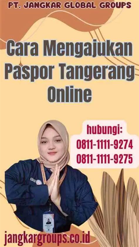 Proses Pengajuan Paspor Online Tangerang
