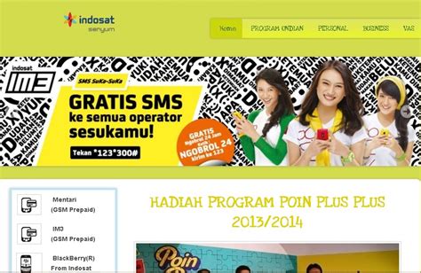 Daftar Pemenang Poin Plus Indosat